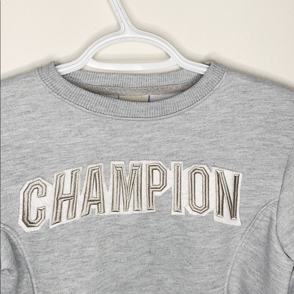 Champion Reverse weave logo appliqué sweatshirt size XS - Picture 4 of 9